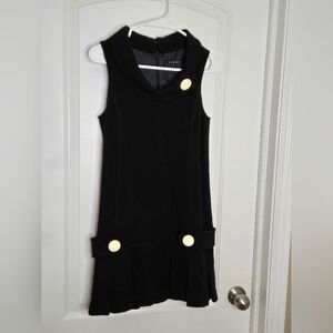 123. INGNI Schoolgirl Pleated Mini Dress – Black – Size XS/S